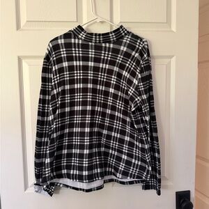 Charter Club Cream Knit Pima Cotton Tee